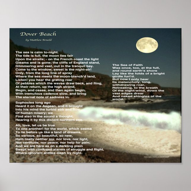 Dover Beach Poster (Front)