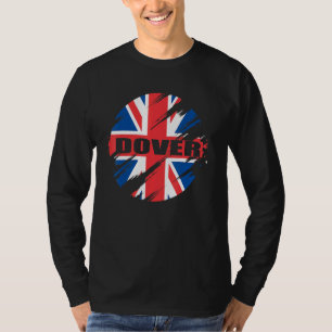Dover British Flag England Uk Britain Union Jack T-Shirt