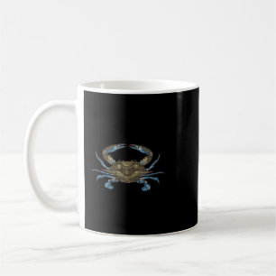 Dover Delaware Crab Town Since 1683 Black Letters Coffee Mug