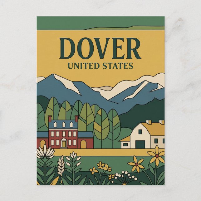 Dover, Delaware Delaware Postcard (Front)