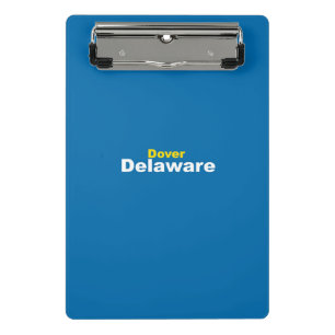 Dover, Delaware Mini Clipboard