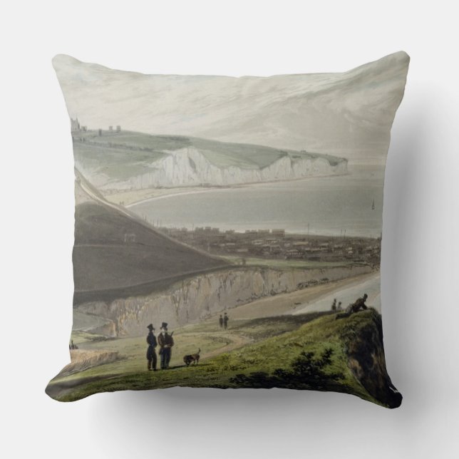 Dover, from Shakespeare's Cliff, from 'A Voyage Ar Cushion (Front)