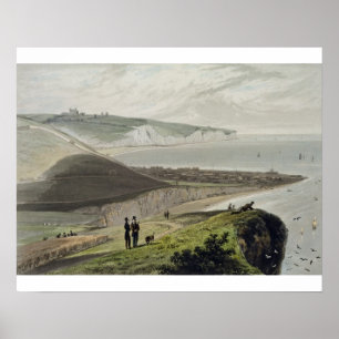 Dover, from Shakespeare's Cliff, from 'A Voyage Ar Poster