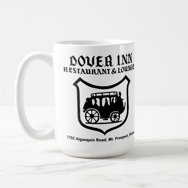 Dover Inn Restaurant and Lounge, Mt. Prospect, IL Coffee Mug (Left)