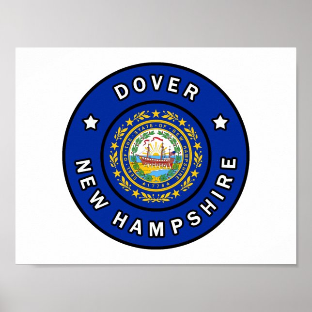 Dover New Hampshire Poster (Front)