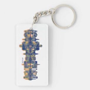 Dover Skyline Key Ring
