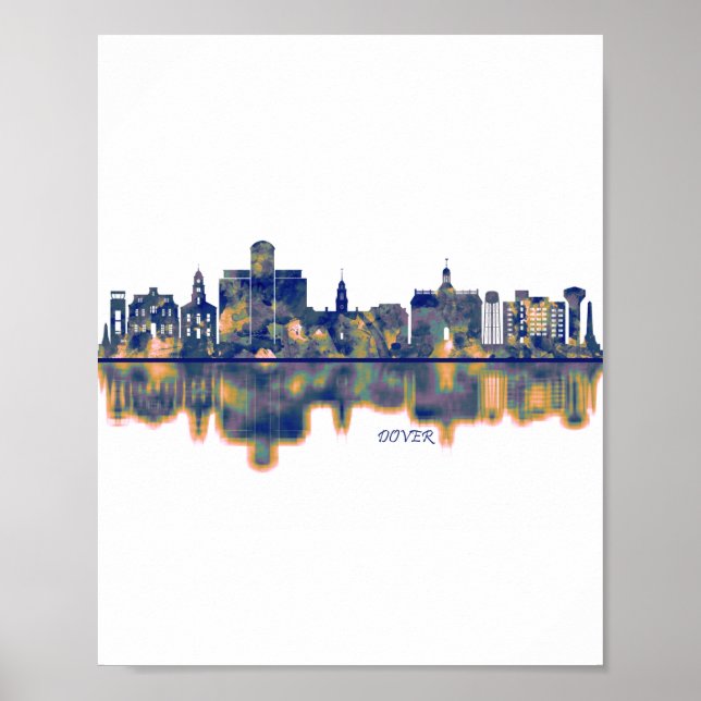 Dover Skyline Poster (Front)