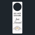 Doves and Rings Wedding Night Door Hanger<br><div class="desc">This unique Doves and Rings Wedding Night Door Hanger will ensure you are not disturbed on that special night and honeymoon. This door hanger is fully customisable. For more unique custom projects visit my Hugglebugs store.</div>