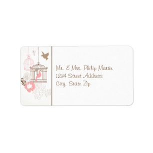 Doves & Cages - Address Labels
