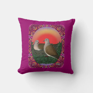 Doves Framed Cushion