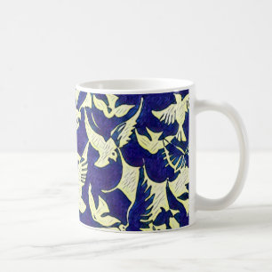 Doves in Flight Coffee Mug