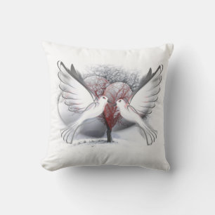 Doves In Love Cushion