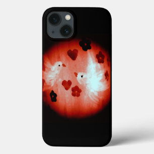 Doves Love Birds Art iPhone 13 Case