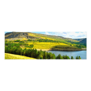 Dovestone Reservoir in the summer sunshine Photo Print