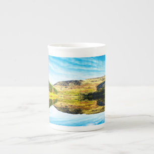 Dovestone Reservoir in winter Specialty Mug