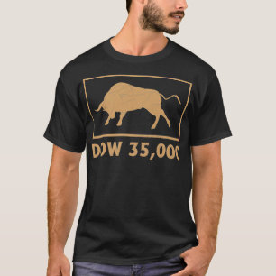 Dow 35000 Investor Trading Stock Premium T-Shirt
