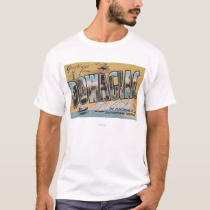 Dowagiac, Michigan - Large Letter Scenes T-Shirt