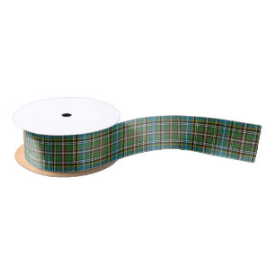 Dowling Clan Tartan Irish Plaid Satin Ribbon
