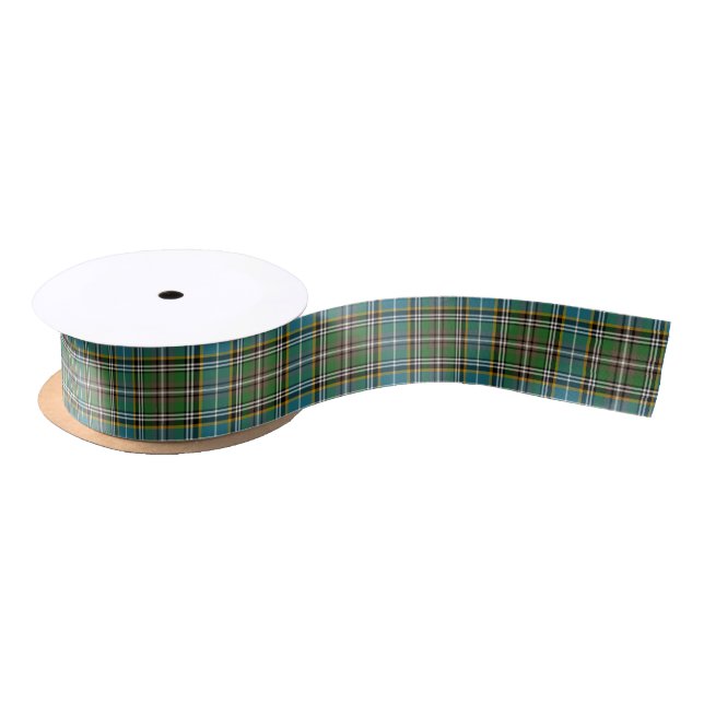 Dowling Clan Tartan Irish Plaid Satin Ribbon (Spool)