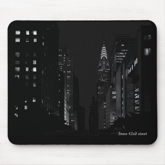 Down 42nd Street Mousepad (Front)
