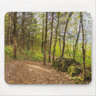 Down And Around Mouse Pad