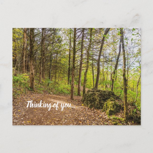 Down And Around Thinking Of You Postcard (Front)
