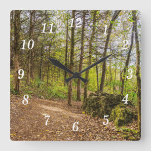 Down And Around Wall Clock