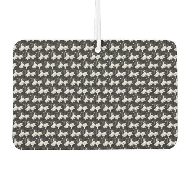 down fluffy car air freshener (Front)