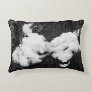 down fluffy decorative cushion