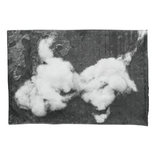 down fluffy pillowcase