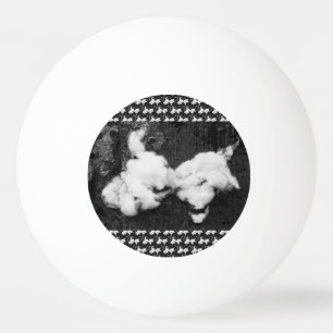 down fluffy ping pong ball