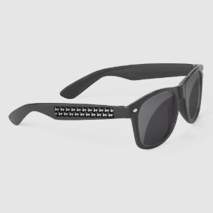 down fluffy sunglasses