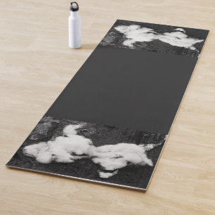 down fluffy yoga mat