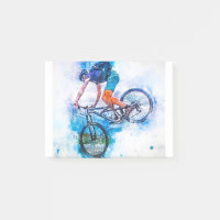 Down Hill Mountain Biking Splatter