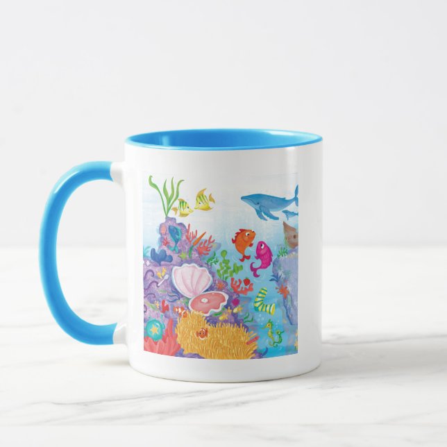 Down In The Ocean Mug (Left)