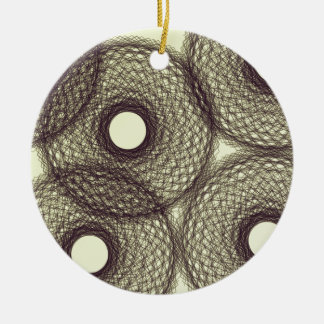 down into darkness ceramic ornament