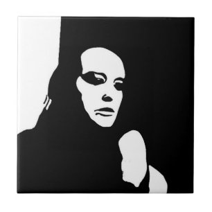 Down Looker Ceramic Tile