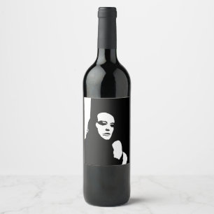 Down Looker Wine Label