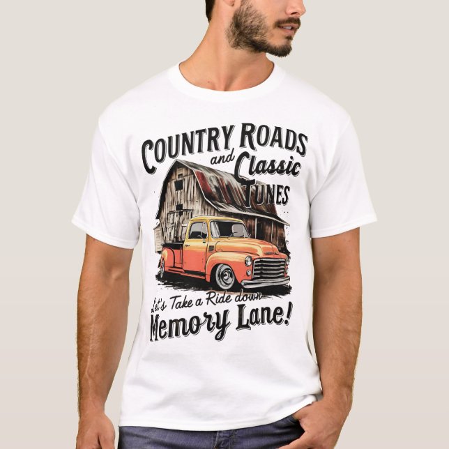 Down Memory Lane T-Shirt (Front)