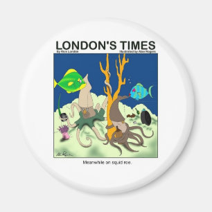 Down On Squid Roe Funny Gifts Tees & Collectibles Magnet