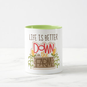 Down on the Farm 11 oz Combo Mug