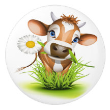 Down on the Farm Ceramic Drawer Knobs