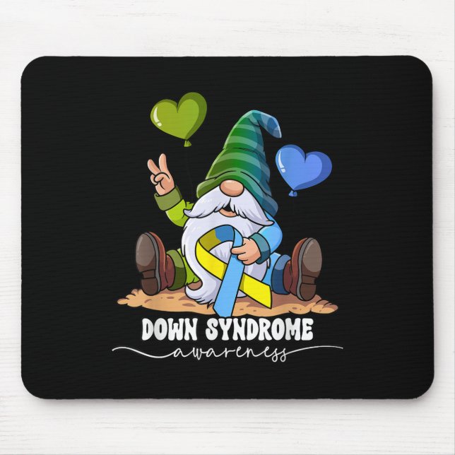 Down Syndrome Awareness _1  Mouse Pad (Front)