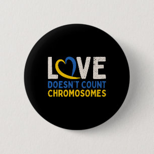 Down Syndrome Awareness Awesome Down Syndrome  6 Cm Round Badge