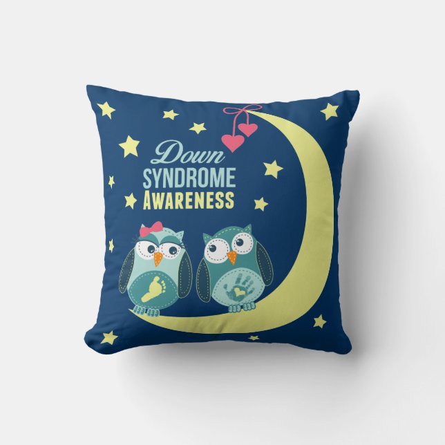 Down syndrome awareness cushion (Front)