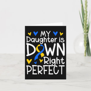 Down Syndrome Awareness Daughter Card