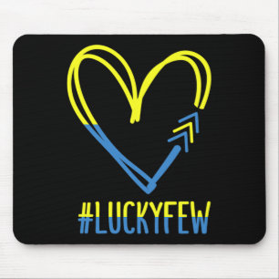 Down Syndrome Awareness Day 3 Arrows Lucky Few Tat Mouse Pad