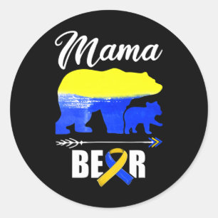 Down Syndrome Awareness Day Classic Round Sticker