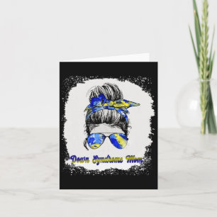 Down Syndrome Awareness Day - Down Syndrome Mum Bl Card
