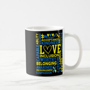 Down Syndrome Awareness Extra Chromosome Trisonomy Coffee Mug
